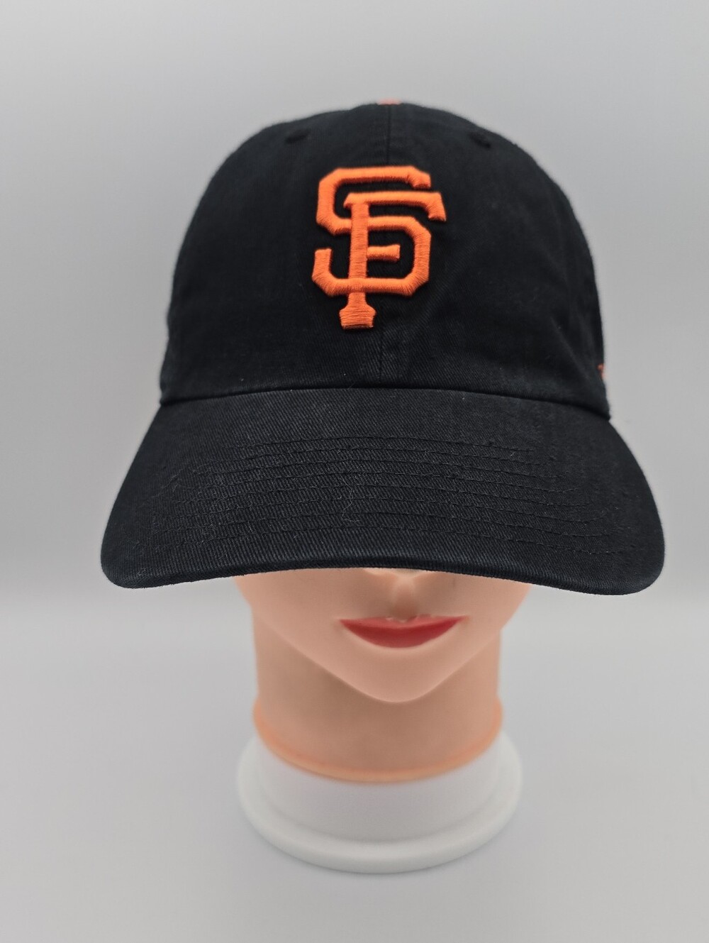 '47 San Francisco Giants Black Adjustable Strapback Hat OSFM